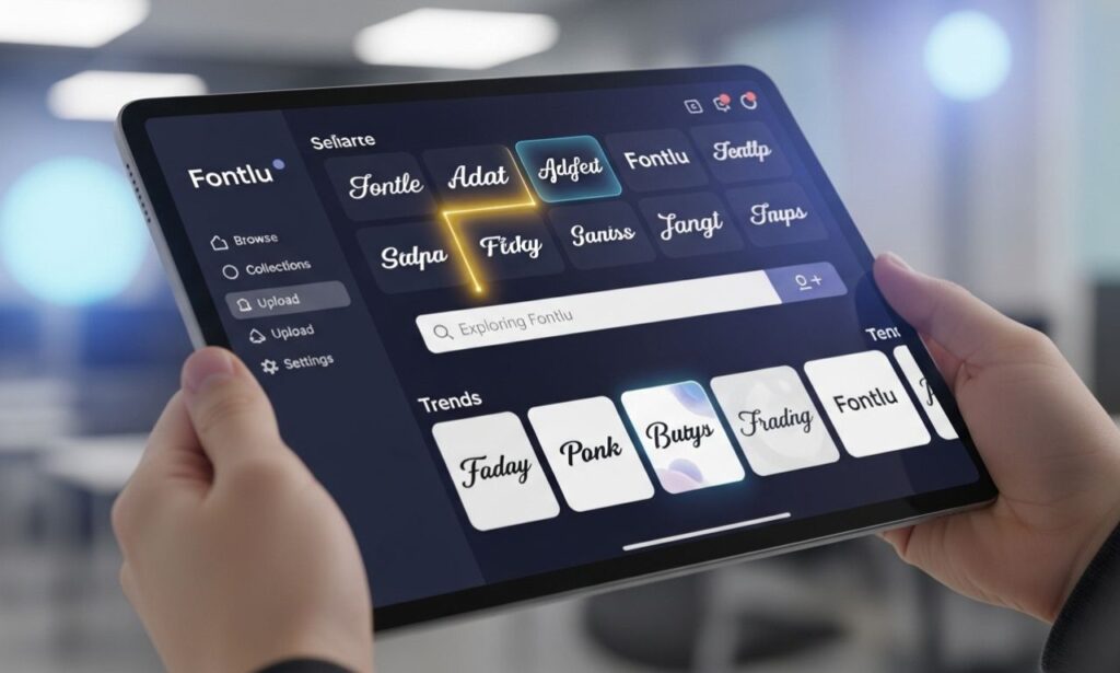 Browsing and Selecting Fonts